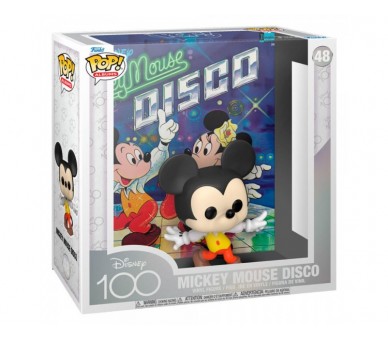 Figura Pop Albums Disney 100Th Anniversary Mickey Mouse Disc