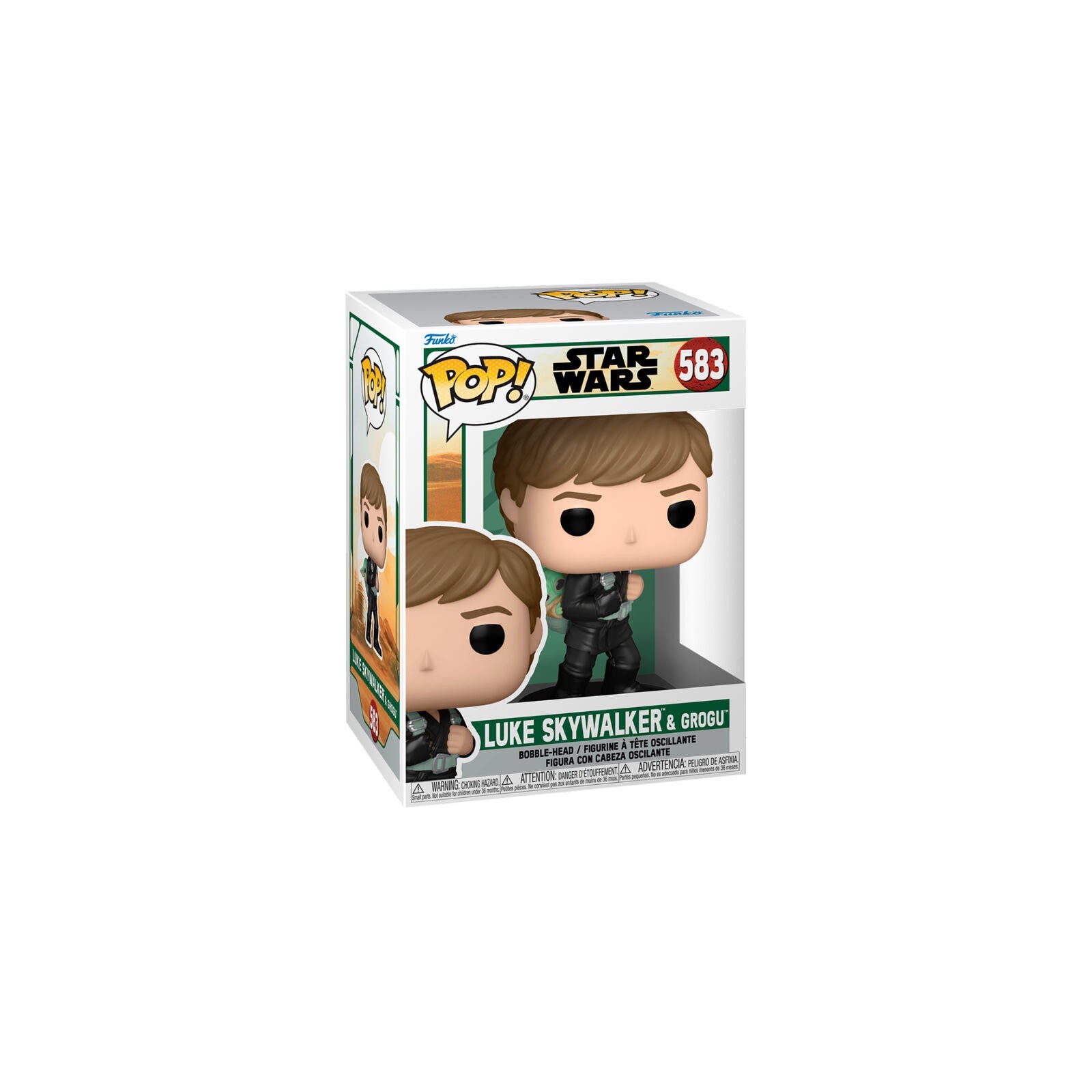 Figura Pop Star Wars El Libro De Boba Fett 2 Luke Skywalker