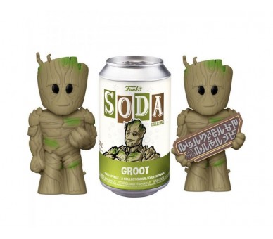 Figura Vinyl Soda Marvel Guardianes De La Galaxia Groot 5 +