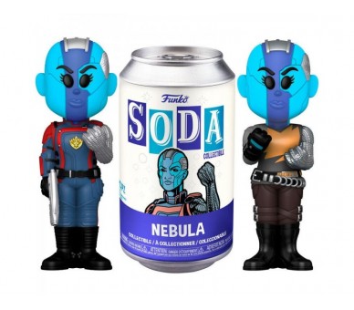 Figura Vinyl Soda Marvel Guardianes De La Galaxia Nebula 5 +