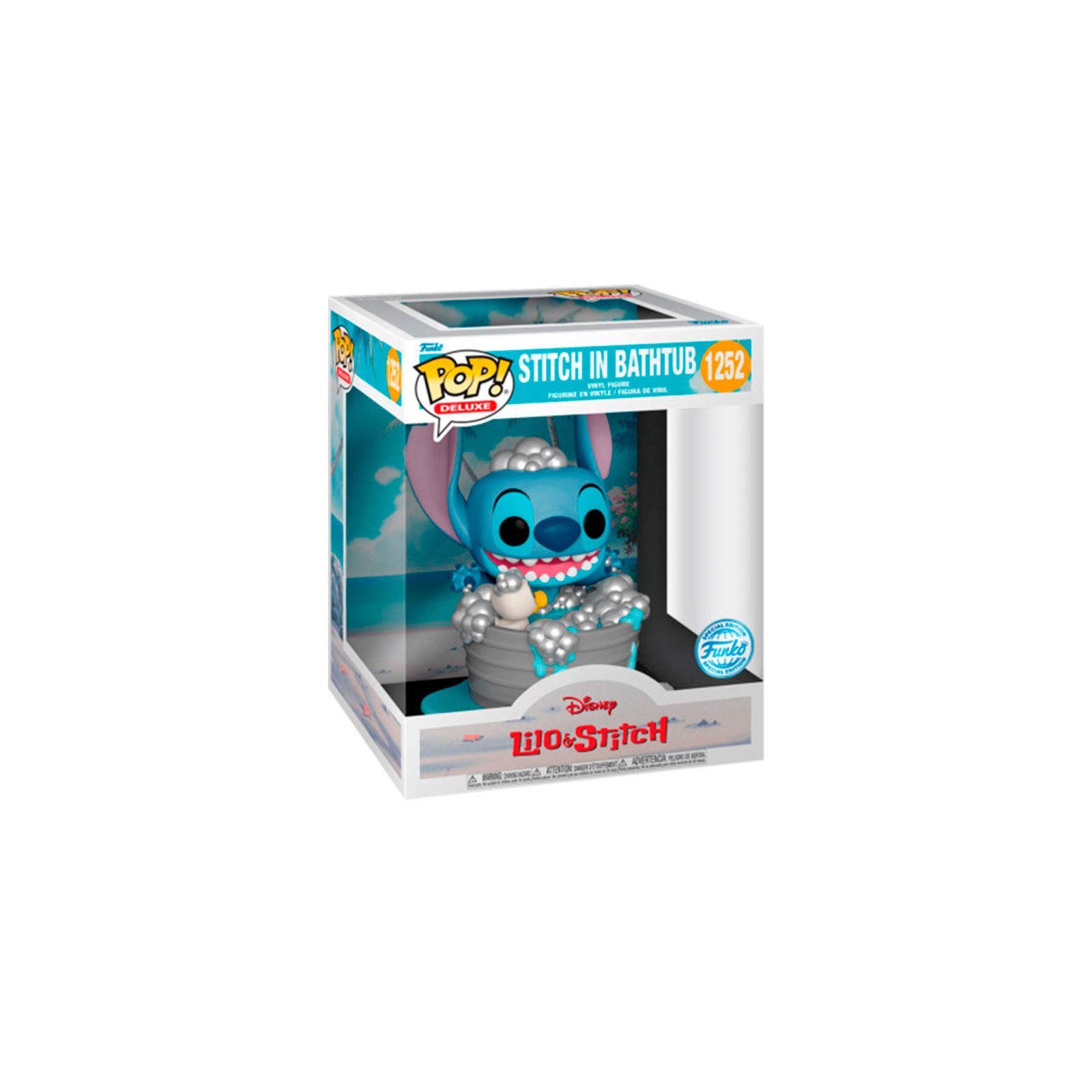 Figura Pop Disney Lilo & Stitch Stitch In Bathtub Exclusiv