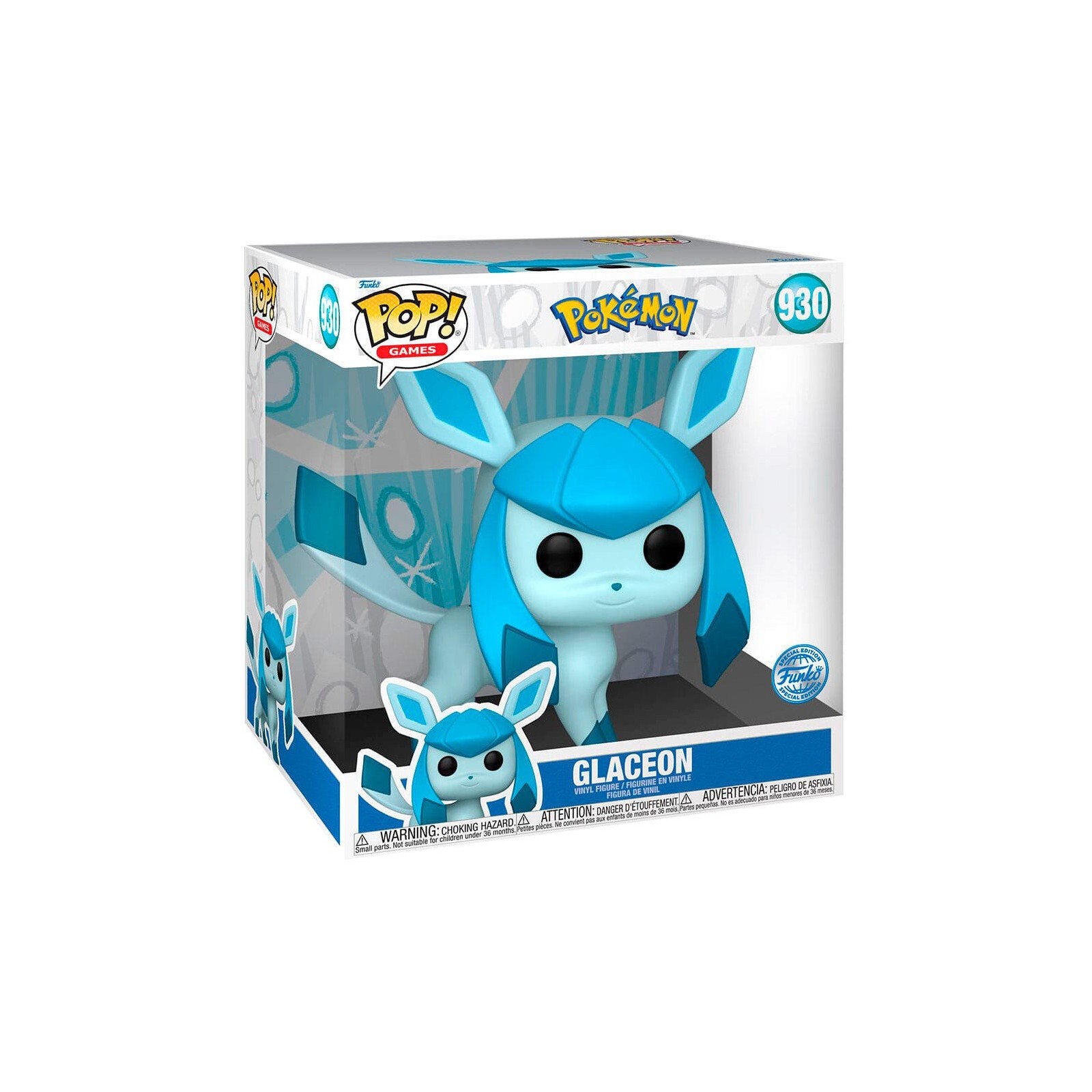 Figura Pop Pokemon Glaceon Exclusive 25Cm