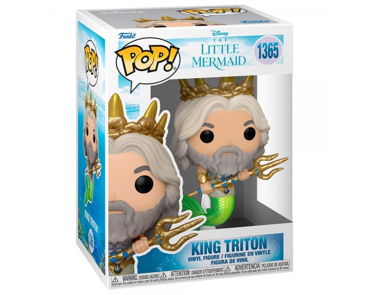 Figura Pop Disney La Sirenita King Triton