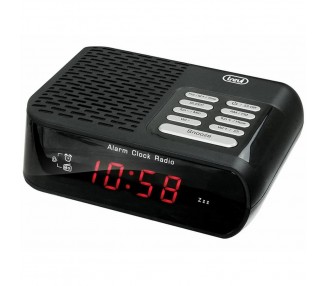 Radio Portátil Rc 827 D Alarm Clock Negro