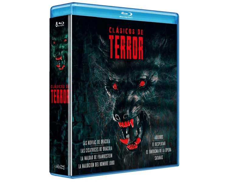 Clásicos Del Terror (Pack) - Bd Br