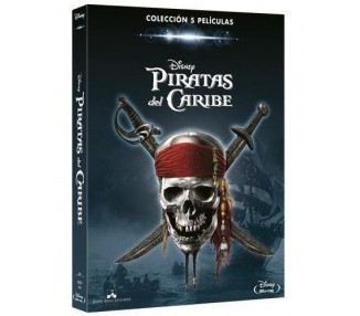 Pack Piratas Del Caribe 1-5 - Bd Br