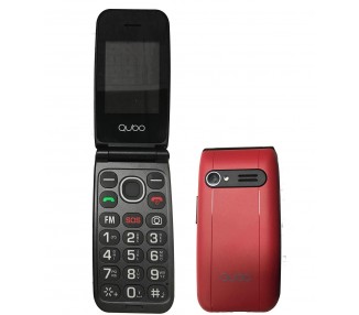 Teléfono Móvil Qubo Neo Nw Rojo 2,4