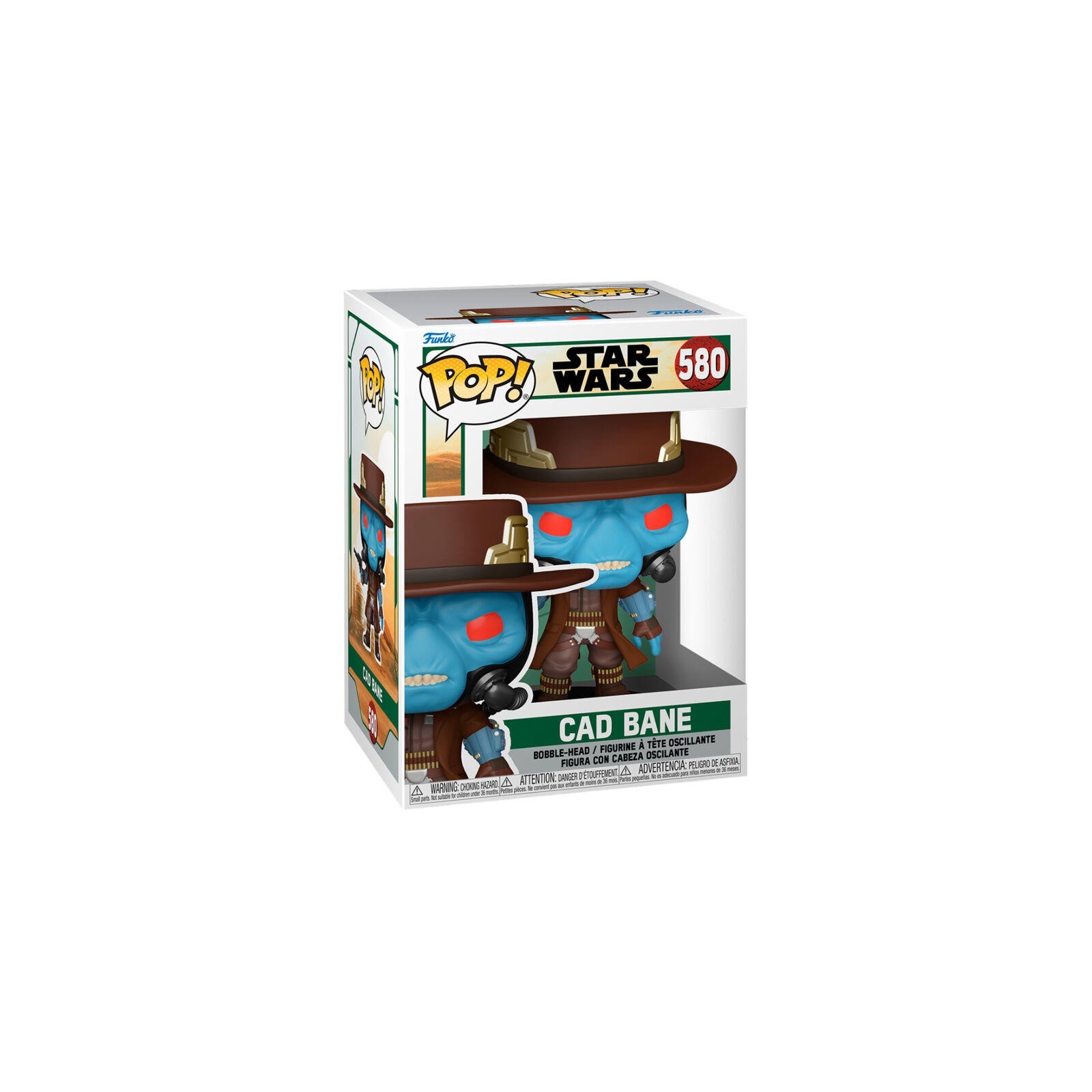 Figura Funko Pop Star Wars Book Of Boba Fett Cad Bane