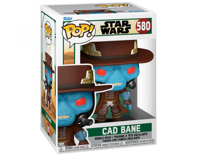 Figura Funko Pop Star Wars Book Of Boba Fett Cad Bane