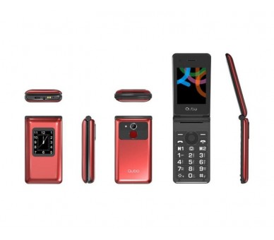 Teléfono Móvil Qubo X-28Rd Rojo 2,8+1,77