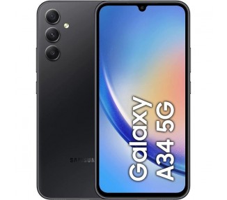 Smartphone Samsung Galaxy A34 6+128Gb 5G Ee Negro