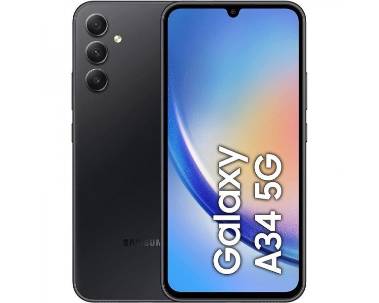 Smartphone Samsung Galaxy A34 6+128Gb 5G Ee Negro