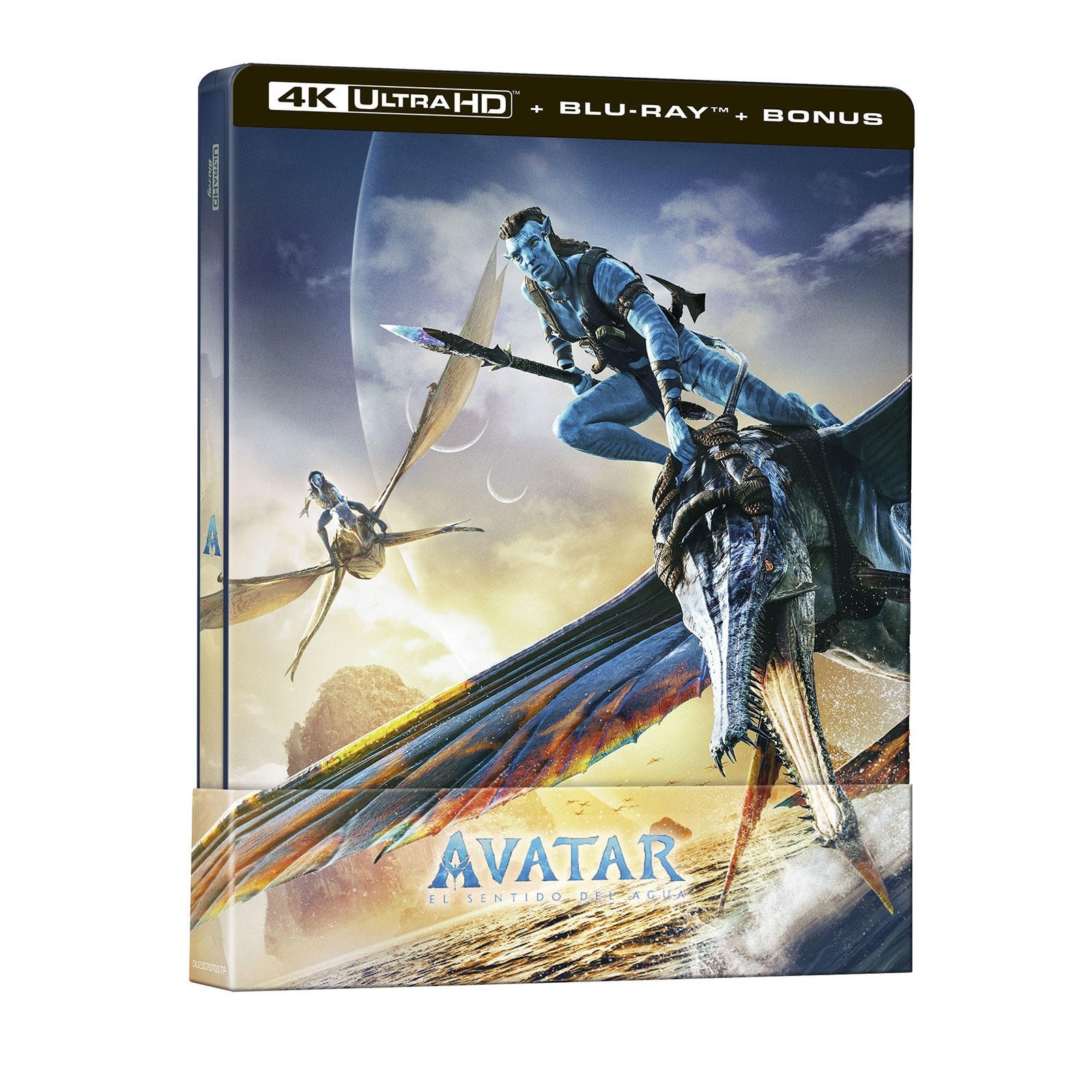 Avatar - El Sentido Del Agua (Steelbook 4K Uhd) - Bd Br