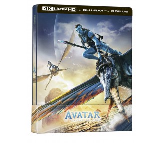 Avatar - El Sentido Del Agua (Steelbook 4K Uhd) - Bd Br