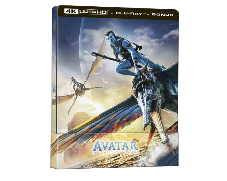 Avatar - El Sentido Del Agua (Steelbook 4K Uhd) - Bd Br