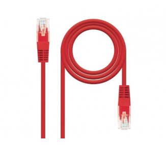 Cable De Red Rj45 Utp Nanocable 10.20.0400-L25-R Cat.6/ 25Cm