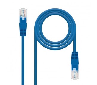 Cable De Red Rj45 Utp Nanocable 10.20.0402-Bl Cat.6/ 2M/ Azu