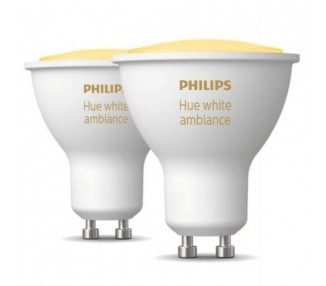 Bombilla Led Inteligente Philips Hue White Ambiance/ Casquil