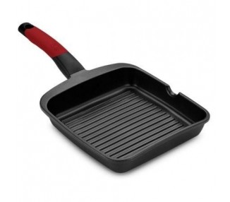 Grill Bra Premiere A411428/ Ø28Cm/ Aluminio Fundido/ Apto Pa