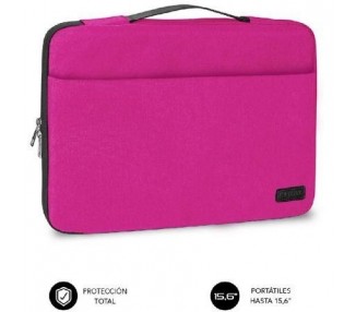 Funda Subblim Elegant Laptop Sleeve Hasta 15.6"/ Rosa