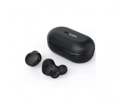 Auriculares Bluetooth Philips Tat4556Bk Con Estuche De Carga