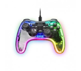 Gamepad Mars Gaming Conexion Usb-A / Usb-C Multiplataforma 2