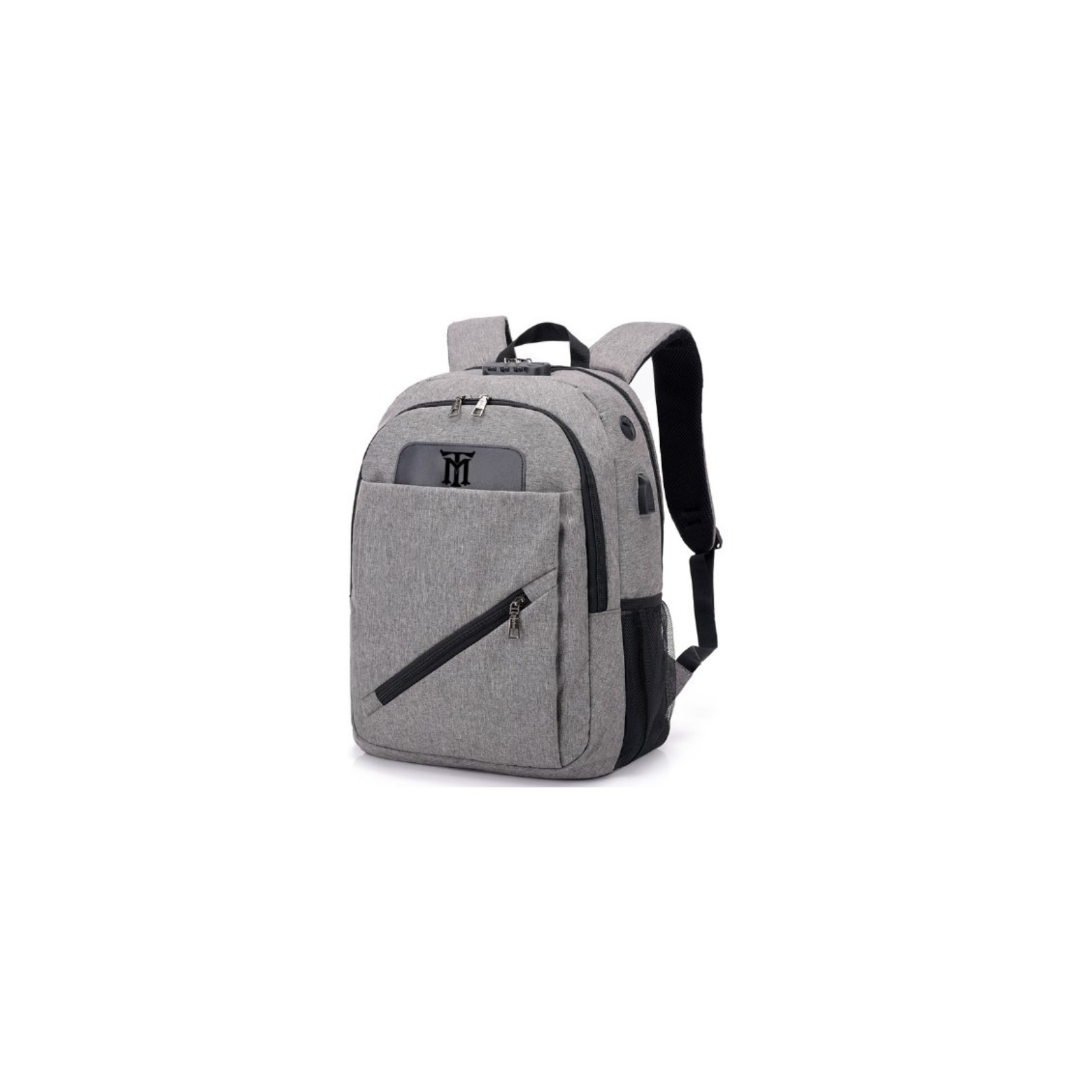 MOCHILA MAILLON BACKPACK ZERMATT USB 16 GRIS