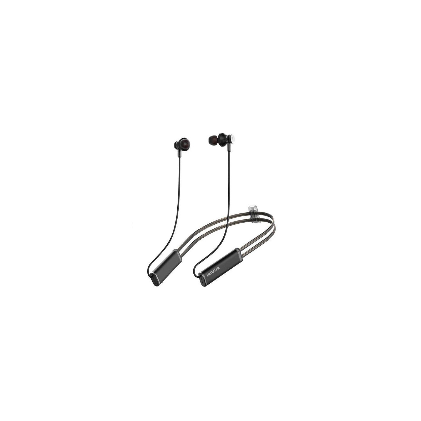 Auricular Bluetooth Intrauditivo Aiwa Estbtn-880 Black Cance