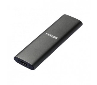 Disco M.2 Externo Philips 500Gb Usb-C/Usb3.0 540Mb Ultra Sli