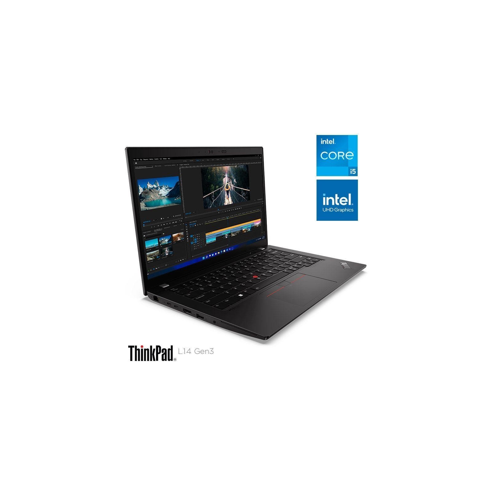 Portátil Lenovo Thinkpad L14 Gen3 I5-1235U 14"Fhd 8Gb 256Ssd