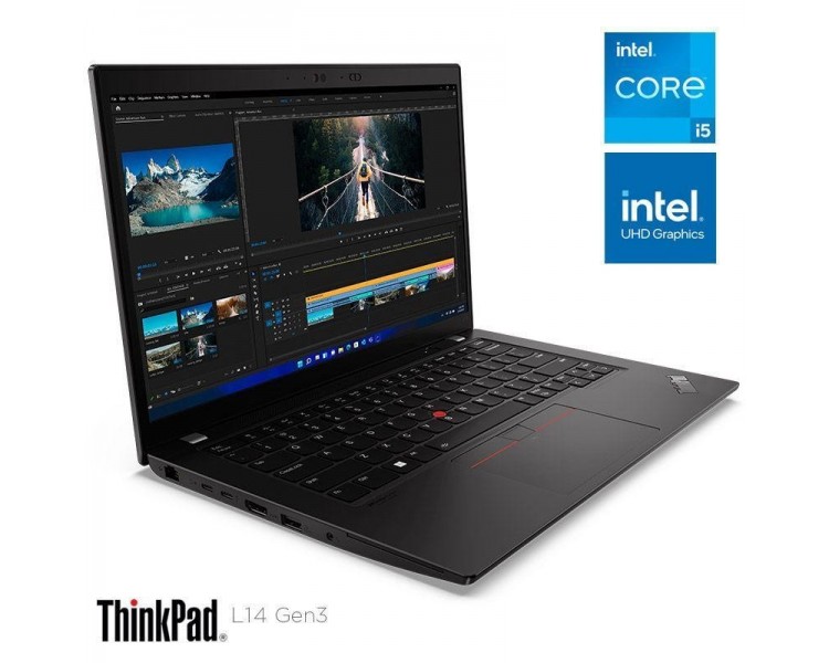 Portátil Lenovo Thinkpad L14 Gen3 I5-1235U 14"Fhd 8Gb 256Ssd