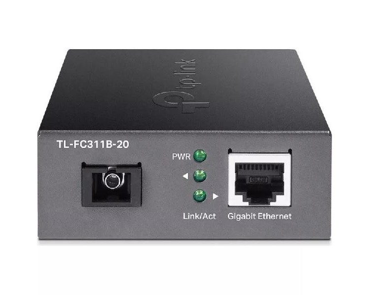 Convertidor De Fibra Tp-Link Fc311B-20  Single-Mode Gigabit