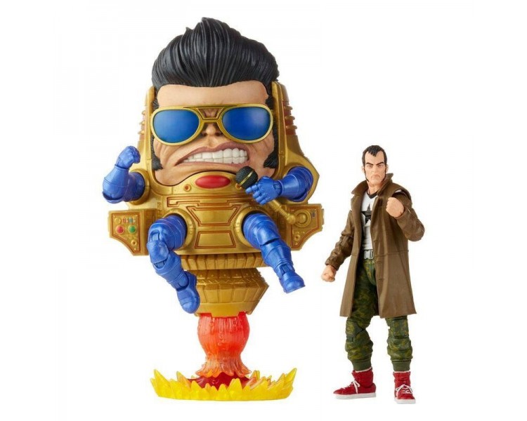 Figura Retro Marvel Captain Vs Elvis Modok