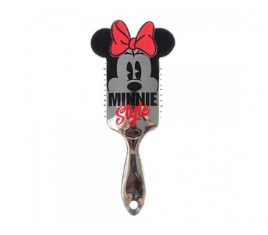 Cepillo Plateado Minnie Mouse