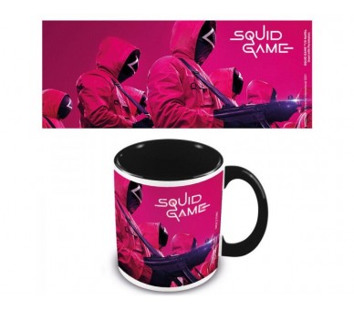 Taza Color Interno Netflix Squid Game Enmascarados