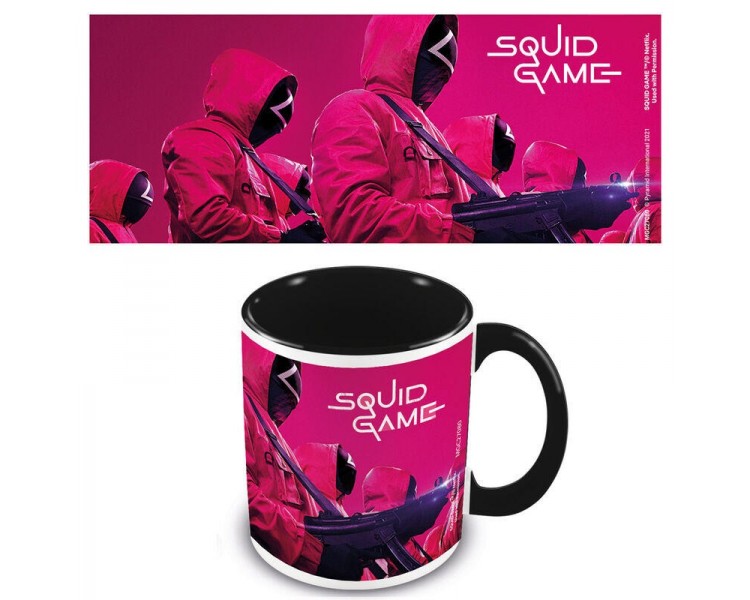 Taza Color Interno Netflix Squid Game Enmascarados