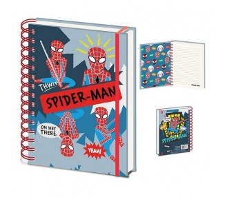 Cuaderno A5 Spiderman