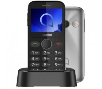 Teléfono Móvil Alcatel 2020X Metalic Silver