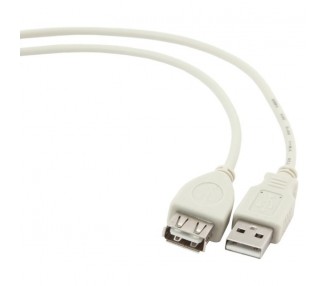 Gembird Cable Alarg. Usb 2.0(M)-(H) 0.75Mts