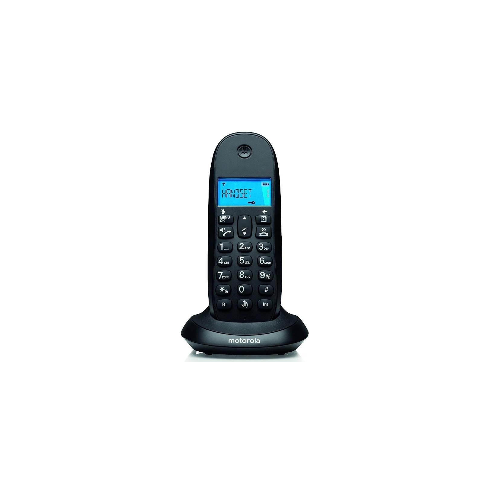 Teléfono Fijo Motorola C1001 Cb+ Telefono Dect Negro