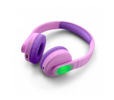 Auricular Philips Diadema Tak4206 Para Niños Rosa Inalam