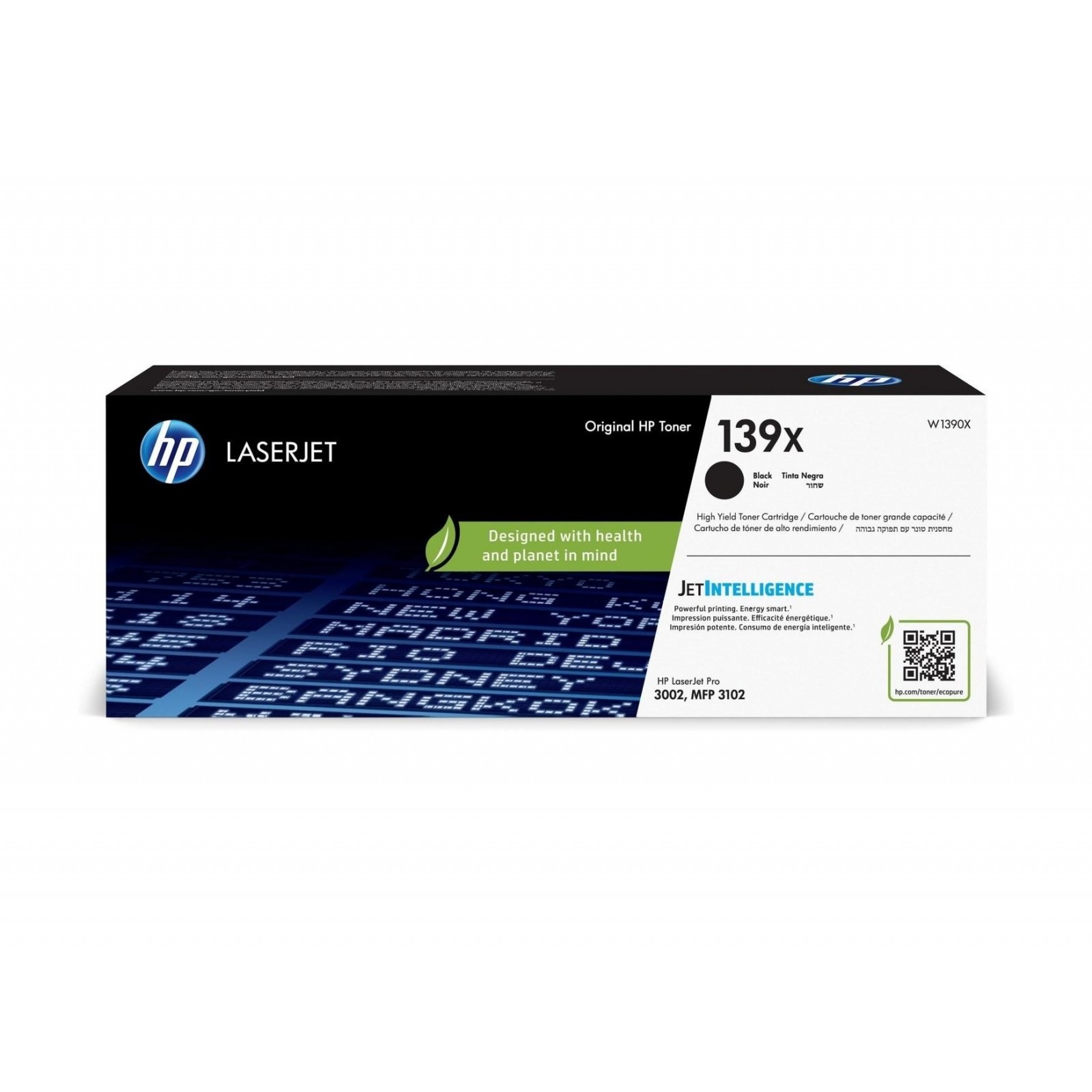 Toner Hp 139X W1390X Negro 4K 3102-3001-3003