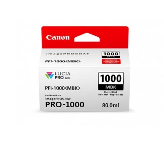 Cartucho Canon Pfi - 1000 Mbk Negro Mate Pro - 1000