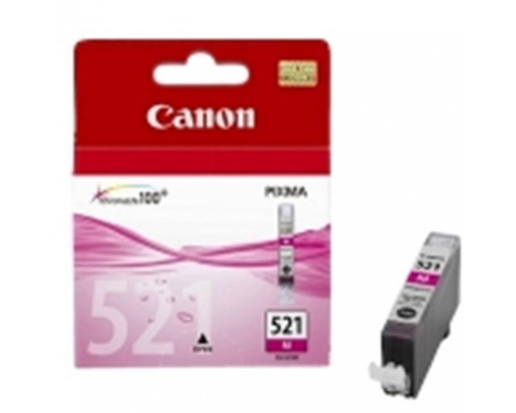 Cartucho Tinta Canon Cli 521M Magenta 9Ml Pixma 3600 -  4600