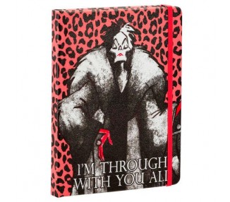 Libreta Disney Villanos Cruella De Vil