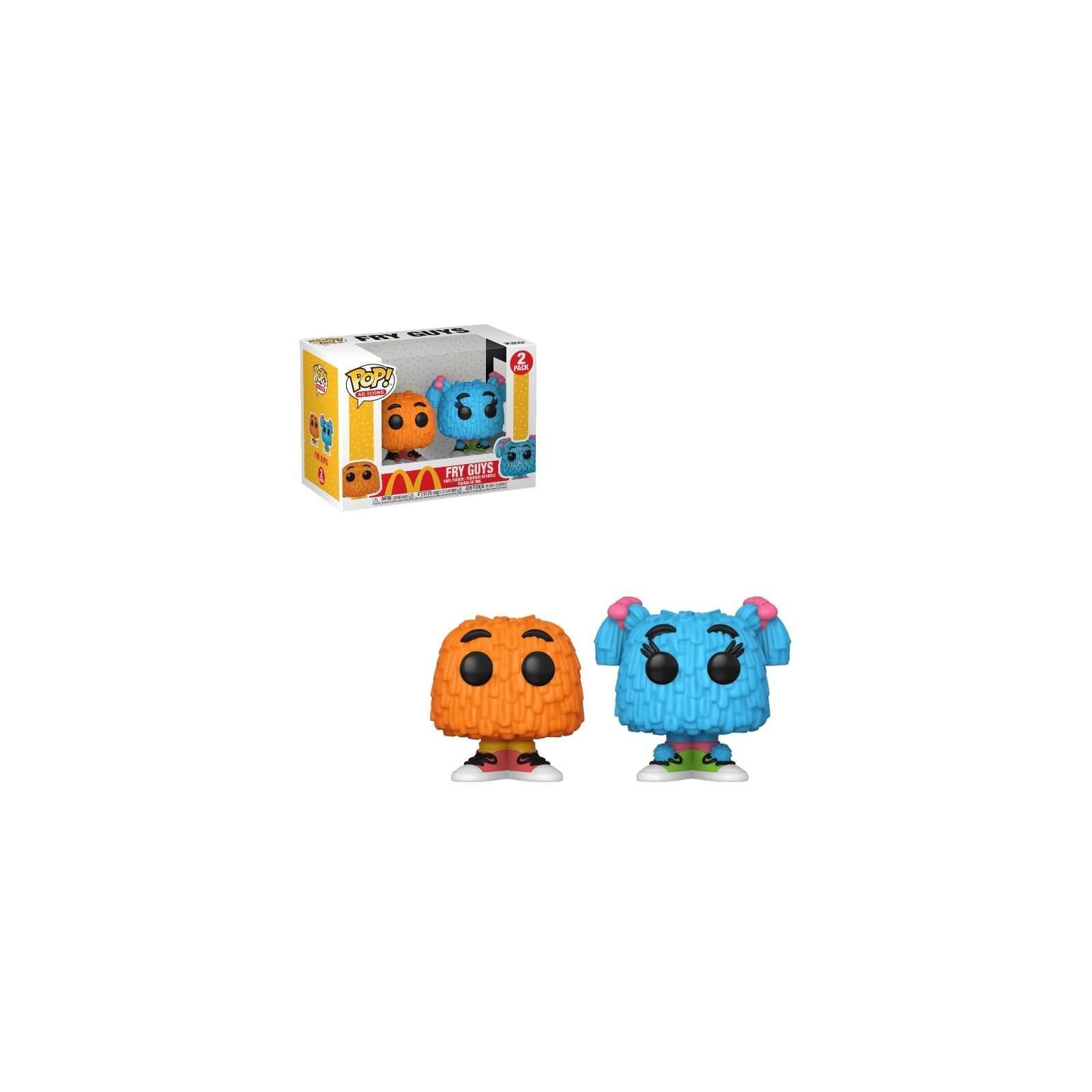 Funko Pop Iconos Mcdonald´S Pack Fry Guy Naranja & Azul 4776