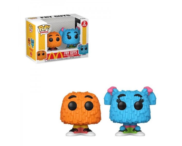 Funko Pop Iconos Mcdonald´S Pack Fry Guy Naranja & Azul 4776