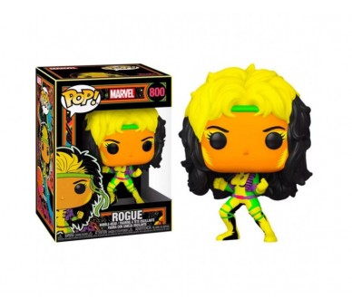 Funko Pop Marvel Black Light Rogue Multicolor Exclusivo 5516