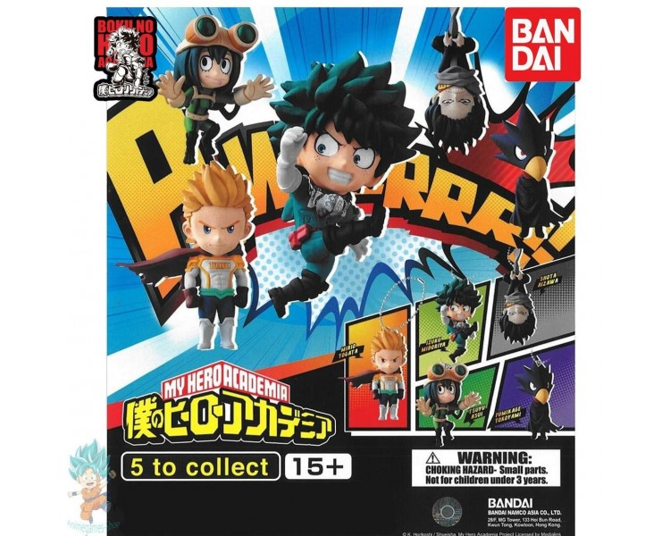 Gashapon My Hero Academia Llavero Deformed Mascot Smash Vol.