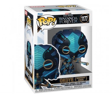 Funko Pop Marvel Black Panther Wakanda Forever Okoye Midnigh